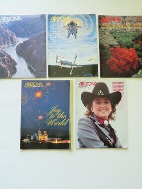 Arizona Highways Vintage Magazines Set 1983 5 issues